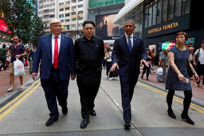 “trump, obama va kim jong-un” gay nao loan hong kong hinh anh 2