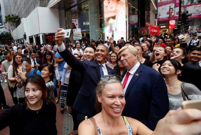 “trump, obama va kim jong-un” gay nao loan hong kong hinh anh 5