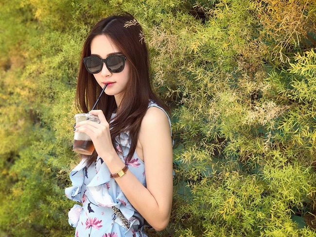 Hoa hậu Thu Thảo xinh như tiên trước ống kính của bạn trai đại gia - Ảnh 3.