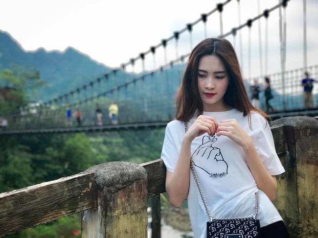 Hoa hậu Thu Thảo xinh như tiên trước ống kính của bạn trai đại gia - Ảnh 4.
