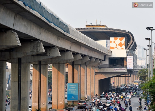 Các nhà ga của tuyến đường sắt Cát Linh - Hà Đông đang dần hoàn thiện, mỗi nhà ga là một màu sắc riêng biệt, nổi bật! - Ảnh 9.