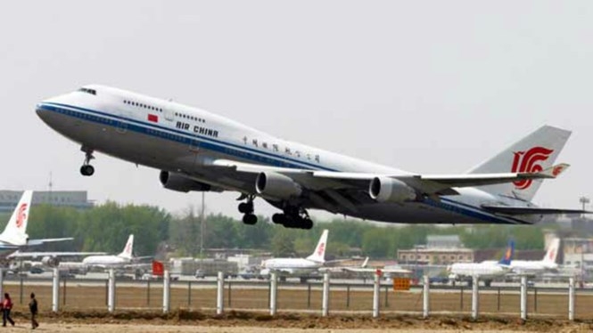 Máy bay của hãng hàng không Air China (Trung Quốc) /// Reuters