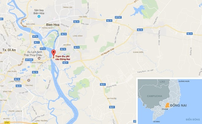 Thieu ta canh sat bi oto tong chet khi lam nhiem vu hinh anh 2