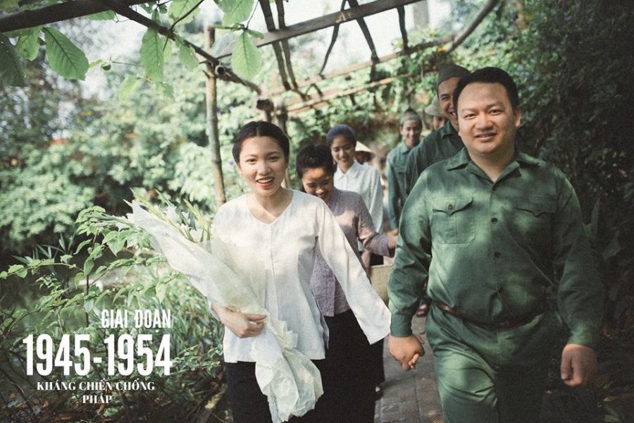Dan mang thich thu voi bo anh '100 nam dam cuoi Viet Nam' hinh anh 3
