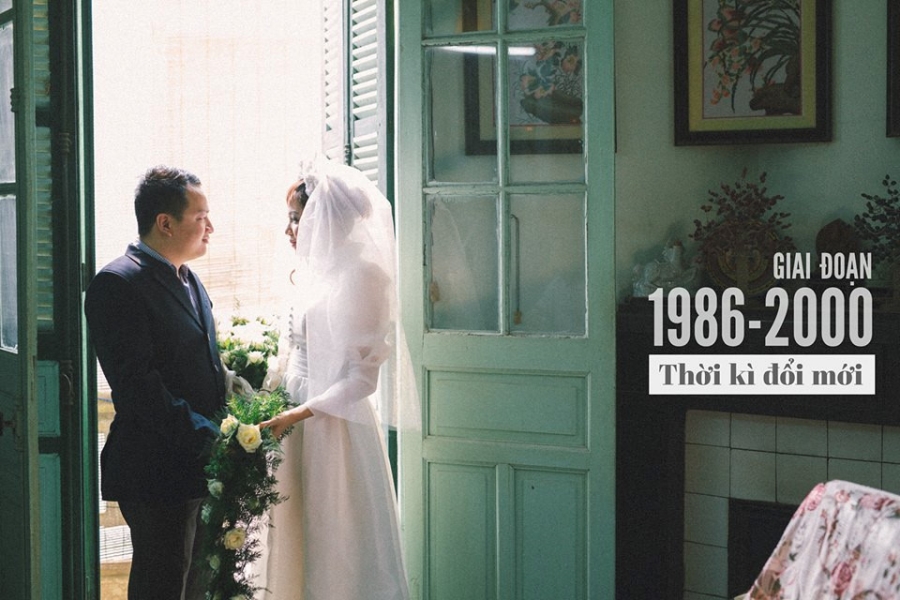 Dan mang thich thu voi bo anh '100 nam dam cuoi Viet Nam' hinh anh 7