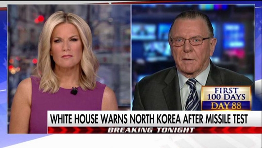 Tướng Mỹ về hưu Jack Keane (phải). Ảnh: FOX NEWS INSIDER