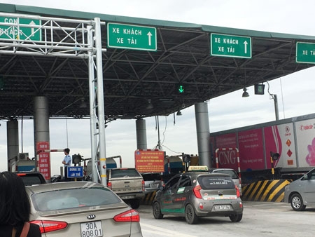 Trạm thu phí Đại Xuyên trên cao tốc Cầu Giẽ - Ninh Bình được dỡ bỏ từ ngày 19/4