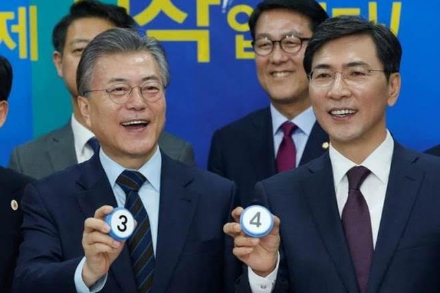  Các ứng cử viên trong cuộc bầu cử tổng thống Hàn Quốc. (Ảnh: Reuters) 