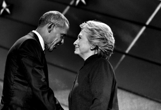 Hillary xin loi Obama sau that bai truoc Trump hinh anh 2