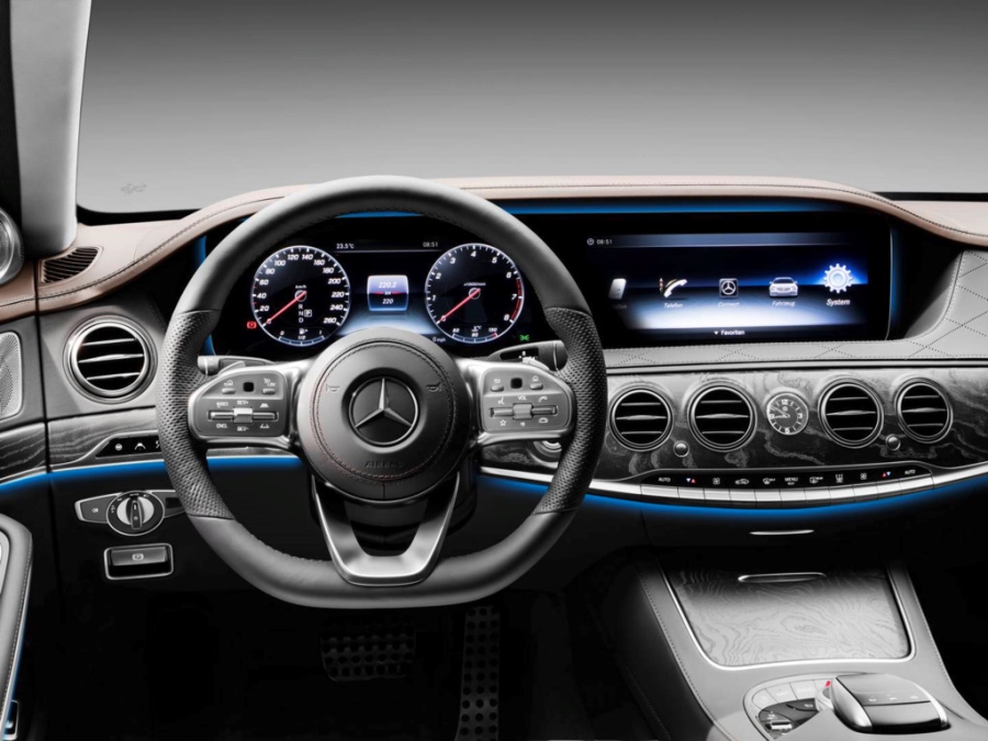 Mercedes-Benz trinh lang sedan cao cap S-Class 2018 hinh anh 4
