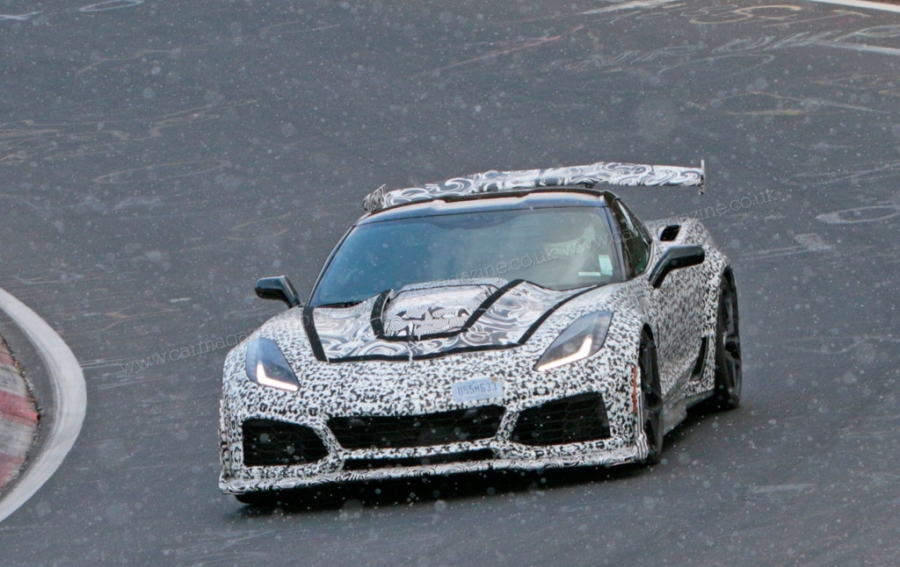 Corvette ZR1 2019 xuat hien tren duong thu nghiem hinh anh 4