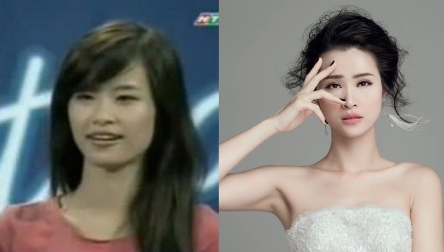 Nhan sac Ngoc Trinh, Ha Ho, Dong Nhi thay doi the nao sau 10 nam hinh anh 4