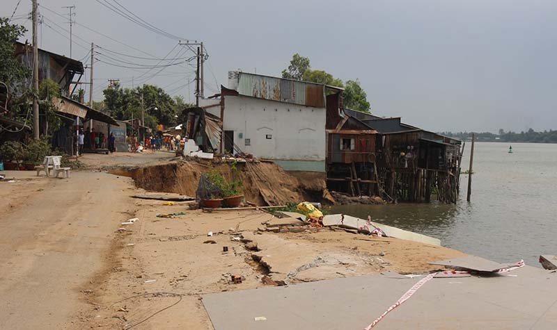 sạt lở, sạt lở ở miền Tây, Đồng Tháp, An Giang