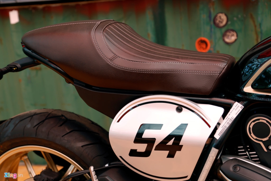 Chi tiet Ducati Scrambler Cafe Racer dau tien Viet Nam hinh anh 9