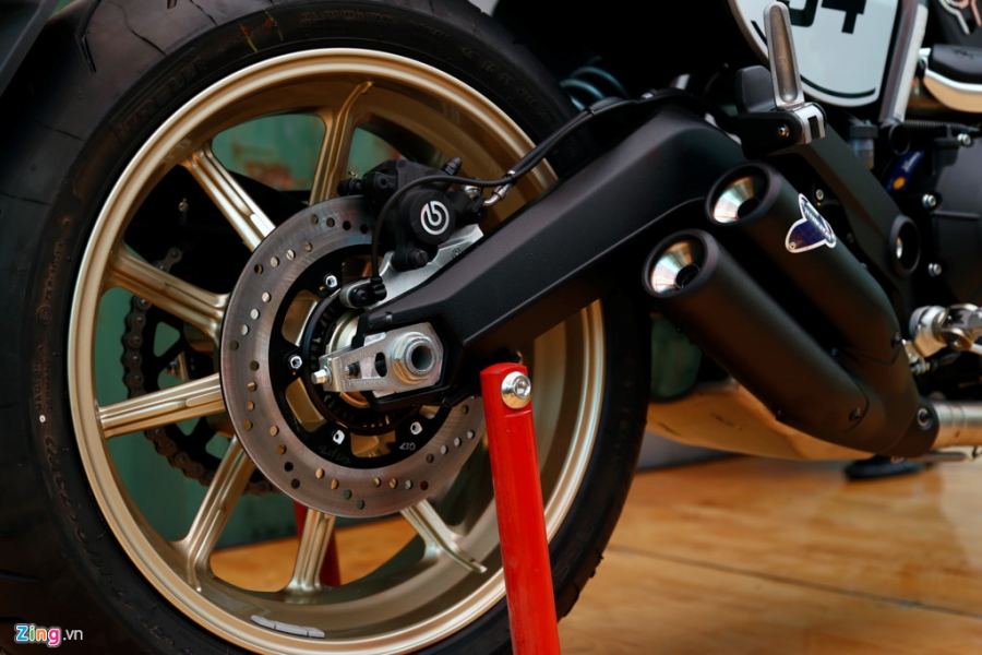 Chi tiet Ducati Scrambler Cafe Racer dau tien Viet Nam hinh anh 14