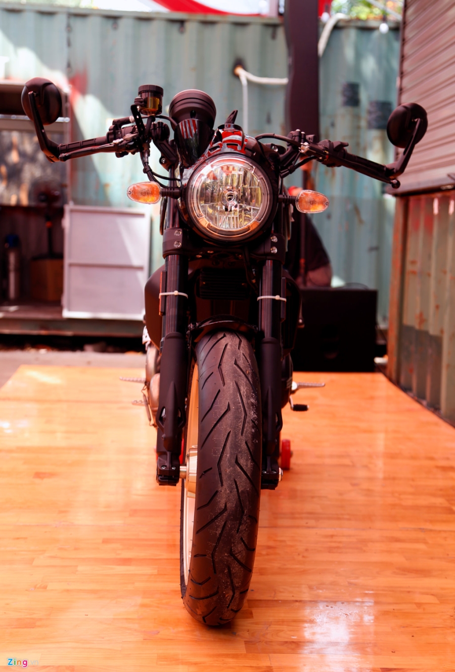 Chi tiet Ducati Scrambler Cafe Racer dau tien Viet Nam hinh anh 17