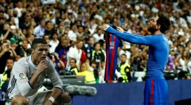 Màn chia vui của Messi trở thành một trào lưu trên internet