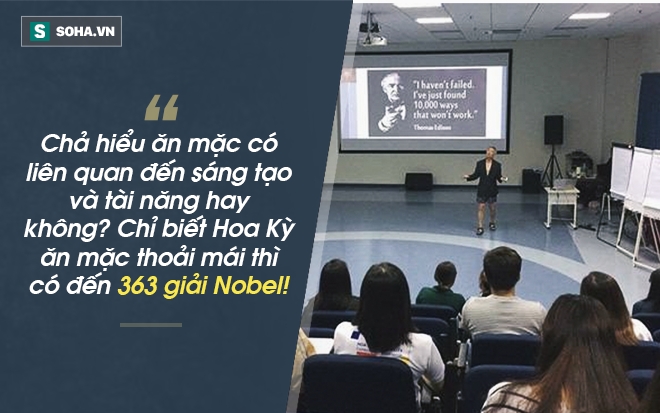 Thế kỷ 21 rồi, người Việt đừng nhìn vào cái quần cộc của GS Thành để đánh giá trí tuệ và sự sáng tạo, như thời thầy đồ thế kỷ 19 - Ảnh 1.
