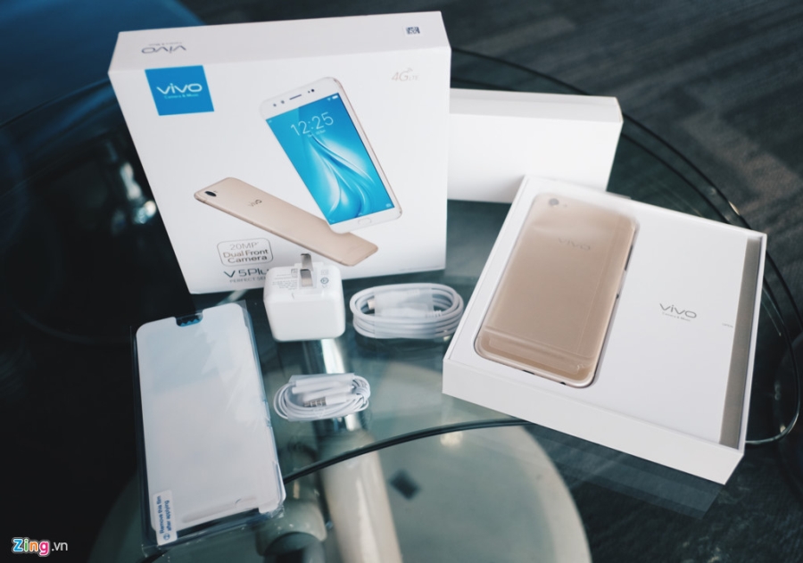Mo hop Vivo V5 Plus camera kep selfie 'xoa phong' 20 MP hinh anh 2