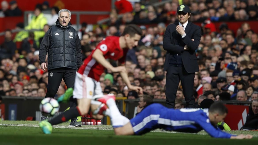 Mourinho, Pep Guardiola, MU, Man City, derby Manchester, Premier League