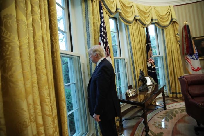 trump canh bao kha nang “xung dot lon” voi trieu tien hinh anh 2