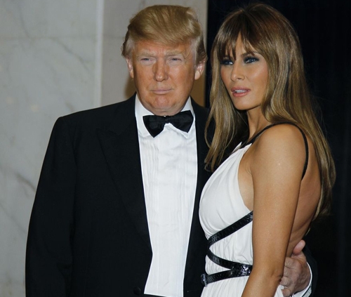 In this April 30, 2011, file photo Donald Trump, left, and Melania Trump arrive for the White House Correspondents Dinner in Washington. President Donald Trump says he wont be attending the annual White House Correspondents Association dinner this spring. In a tweet on Saturday, Feb. 25, 2017, the president doesnt give a reason but says he wishes everyone well and have a great evening! The annual fundraiser for college scholarships mixes politicians, journalists and celebrities. (AP Photo/Alex Brandon, File) **FILE**
