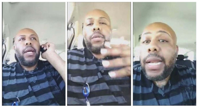Steve Stephens, kẻ đã phát sóng trực tiếp cảnh bắn chết một cụ già trên đường phố ở Cleveland, bang Ohio (Mỹ).  /// Ảnh: Reuters