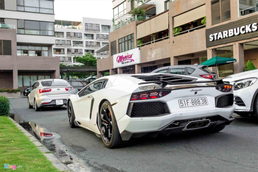 Lamborghini Aventador chinh hang duy nhat VN do ham ho hinh anh 8