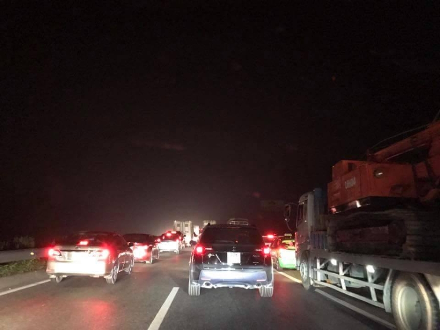 nghỉ lễ, tắc đường