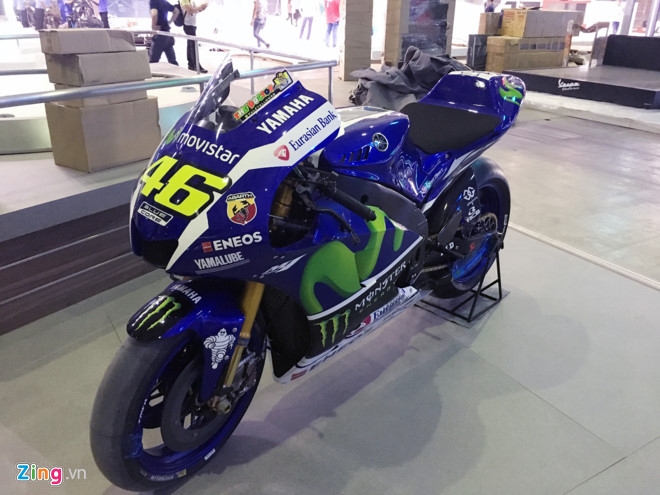 Sieu moto Yamaha M1 xuat hien tai trien lam xe may Viet Nam hinh anh 3