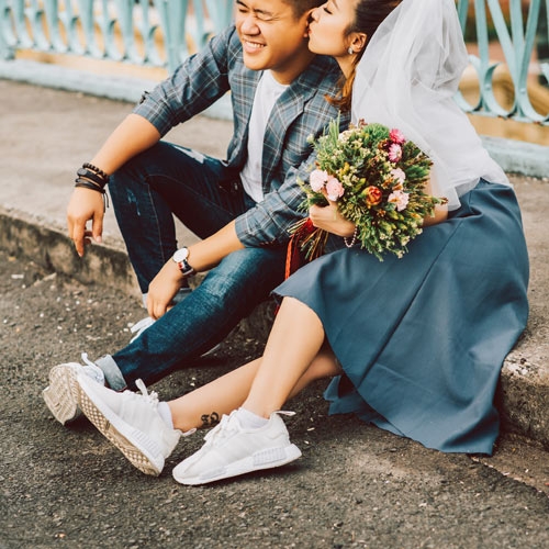 Cặp đôi nắm tay nhau đi khắp ba miền chụp ảnh cưới - 4