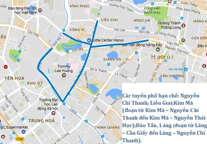 Ha Noi phan luong 10 tuyen pho phuc vu APEC hinh anh 2