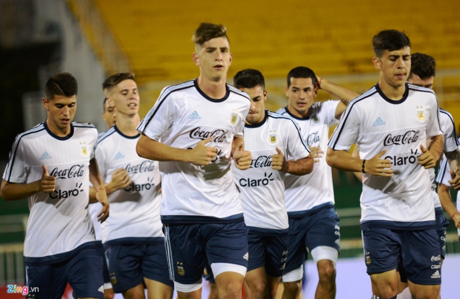 Bai tap la cua U20 Argentina truoc tran gap U20 Viet Nam hinh anh 1