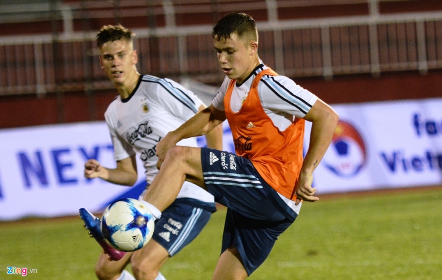 Bai tap la cua U20 Argentina truoc tran gap U20 Viet Nam hinh anh 5