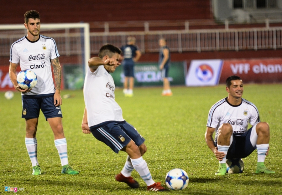 Bai tap la cua U20 Argentina truoc tran gap U20 Viet Nam hinh anh 8