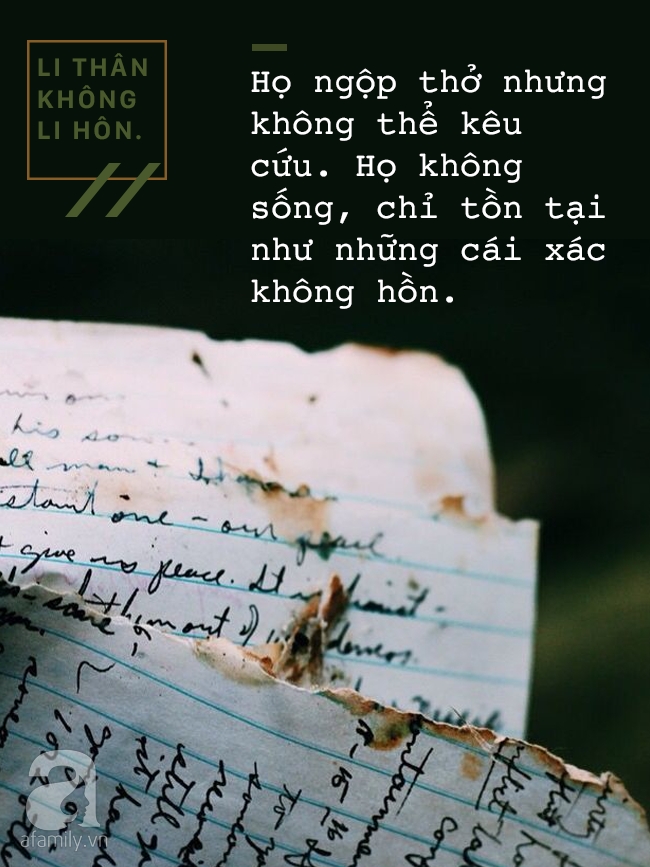 Ly thân không ly hôn: Vì con, vì chẳng còn son hay còn gì hơn nữa? - Ảnh 3.