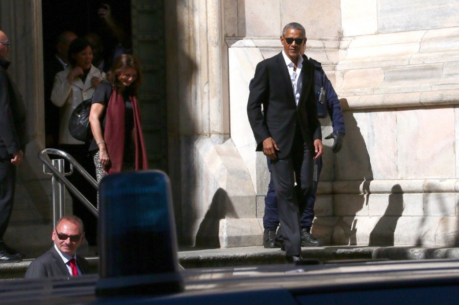 Obama xuat hien day phong cach o kinh do thoi trang Milan hinh anh 10