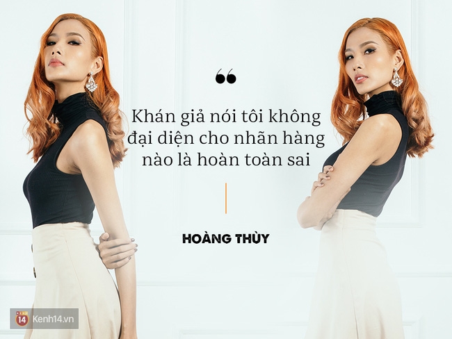 Hoàng Thùy nói gì khi bị Minh Hằng nhận xét thiếu tính gương mặt thương hiệu? - Ảnh 4.