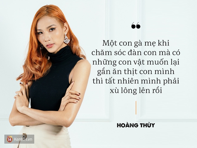 Hoàng Thùy nói gì khi bị Minh Hằng nhận xét thiếu tính gương mặt thương hiệu? - Ảnh 6.
