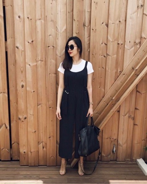 sau 2 thang sinh con, tang thanh ha nhanh chong lay lai voc dang va di lam tro lai - 1