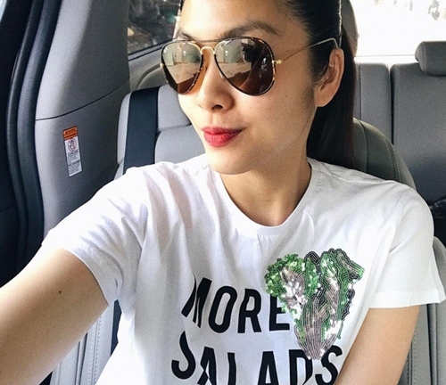 sau 2 thang sinh con, tang thanh ha nhanh chong lay lai voc dang va di lam tro lai - 4