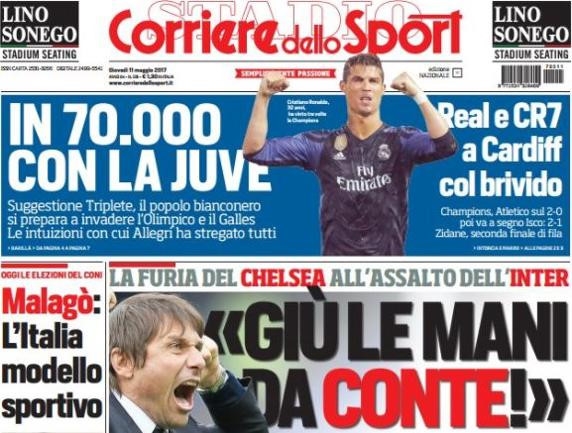 Bao Italy: Ronaldo nen coi chung Buffon hinh anh 1