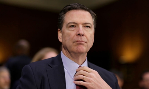 Cựu giám đốc FBI James Comey. Ảnh chụp màn hình. Ảnh: Reuters.
