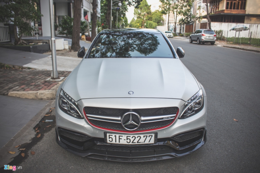 Xe sang Mercedes do doc nhat Viet Nam cua Cuong Do La hinh anh 2