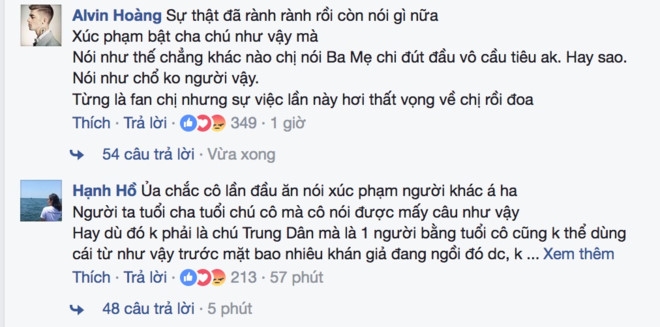 Nghe si keu goi tay chay Huong Giang Idol khi xuc pham Trung Dan hinh anh 3