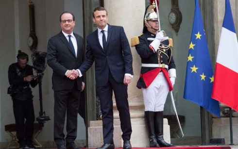 ong macron chinh thuc nham chuc tong thong phap hinh 1