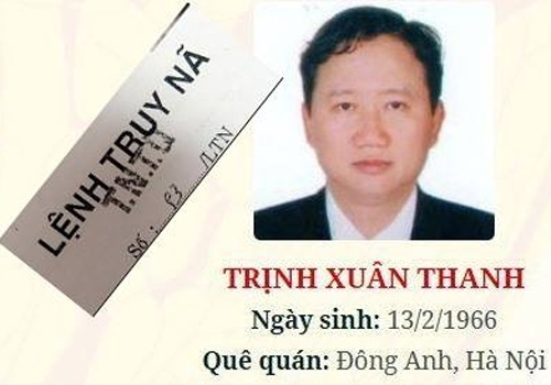  Hiện ông Trịnh Xuân Thanh vẫn đang nằm trong danh sách bị truy nã quốc tế. Ảnh: CAND 