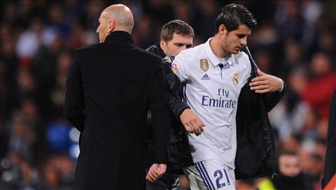 Bien o Real Madrid Morata chui the HLV Zidane hinh anh