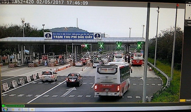 Hệ thống camera giám sát sẽ bắt lỗi các xe vi phạm, trốn phí trên cao tốc