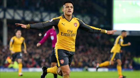 Tieu bieu la tran luot di, Sanchez ghi ban nhung Arsenal van thua nguoc Everton